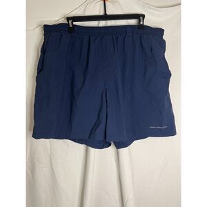 Columbia PFG Omni-Shade Sun protection Navy Blue Water Shorts Mens XXL/6L